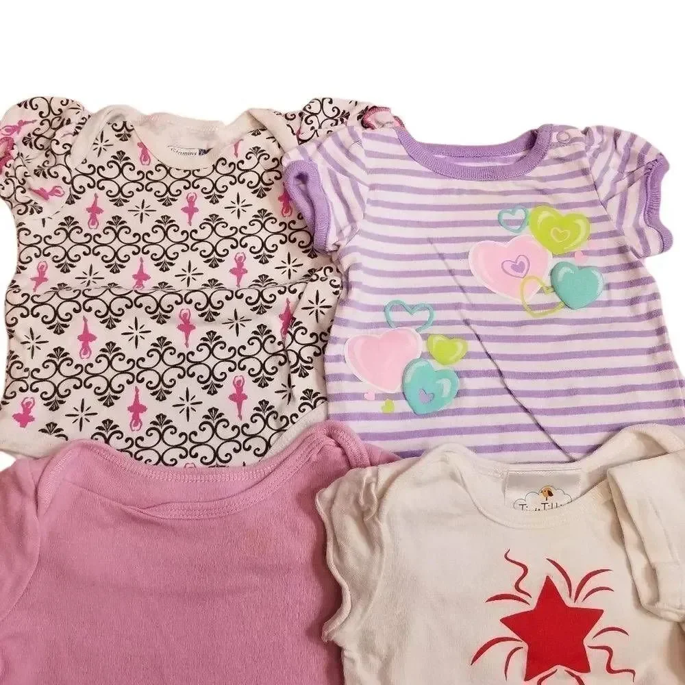 6 onesies 3-6 months